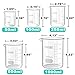 ONiLAB Glass Measuring Beaker Set 50ml 100ml 250ml 500ml 1000ml(Pack of 5) 3.3 Boro Griffin Low Form with Printed Graduation Scientific Glassware for Laboratories, Classrooms or Home Use
