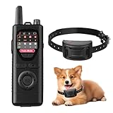 kit complet de cloture electrique pour chien avec collier ultralight 【3 Modes Ajustables pour un Dressage Progressif】Équipé de 3 modes d’entraînement : son, vibration et stimulation réglable sur 9 niveaux. Vous pouvez adapter l’intensité en fonction de la sensibilité et du caractère de votre chien. Ce collier de dressage pour chien aide à corriger les comportements indésirables sans douleur, favorisant des moments de calme et d’harmonie à la maison comme à l’extérieur.