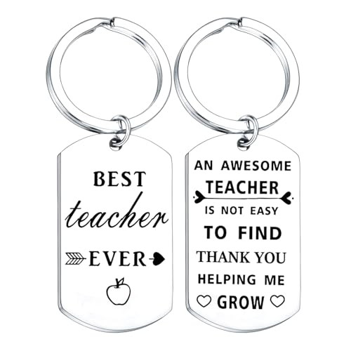 Schlüsselanhänger best teacher ever für lehrer