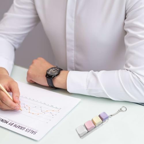 Zegnuem Fidget Toys, Dekompression Spielzeug Schlüsselanhänger, Tastatur Fidget Spielzeu, Lustig Bunter Tastatur Fidget, Stressabbau & Konzentration für Dekompression Verbrauch Zeit