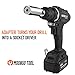 Super Universal Socket Tools Gifts for Men - Christmas Stocking Stuffers for Men Grip Socket Set with Power Drill Adapter Cool Stuff Ideas Gadgets for Him Birthday Gifts for Dad Women Husband