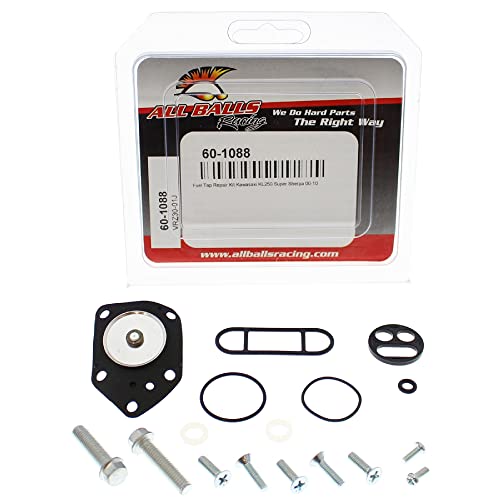 Image of All Balls Racing 60-1088 Fuel Tap Repair Kit Compatible With /Replacement For Kawasaki KL 250 Super Sherpa 2000-2004, 2009-2010