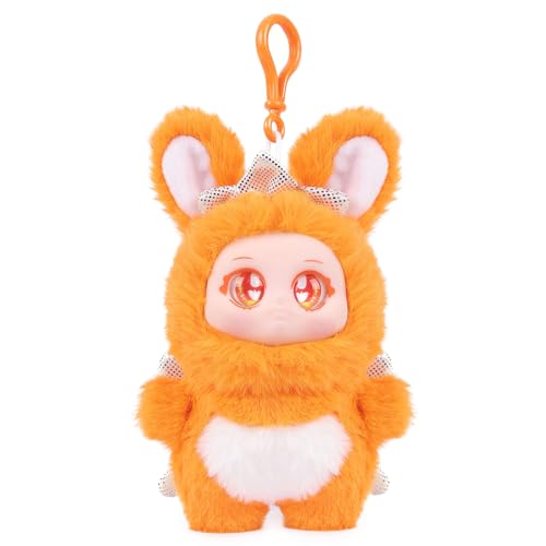 Image of Mirada Aurelia Vinyl Face Doll Soft Toy - 15cm | Cute Stuffed Doll for Kids & Girls | Premium Soft, Cuddly & Huggable Plush | Ideal Gift for Birthday /Christmas /Diwali