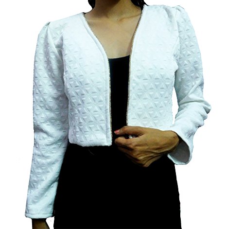 white jacket short