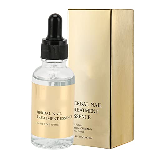 Nail Treatment Solution Herbal Nourishing Moisturizing Mild Safe Strengthen Cuticle Nail Repair Serum For Toe Nail Fingernails 30Ml #TOP6
