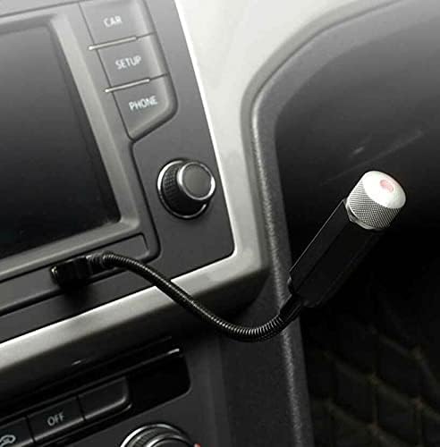 Car Interior Roof LED Star Light USB Atmosphere Starry Sky Night Projector Lamp for Car, Ceiling, Bedroom (Purple Blue)