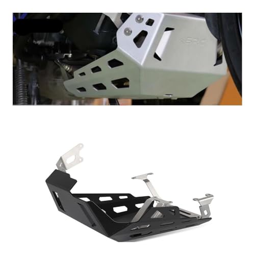 Placa deslizamiento FZ09 FJ09 protector contra piedras y golpes en cárter moto 2