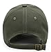 LOKIDVE USA American Flag Baseball Cap Embroidered Polo Style Military Army Hat-Green