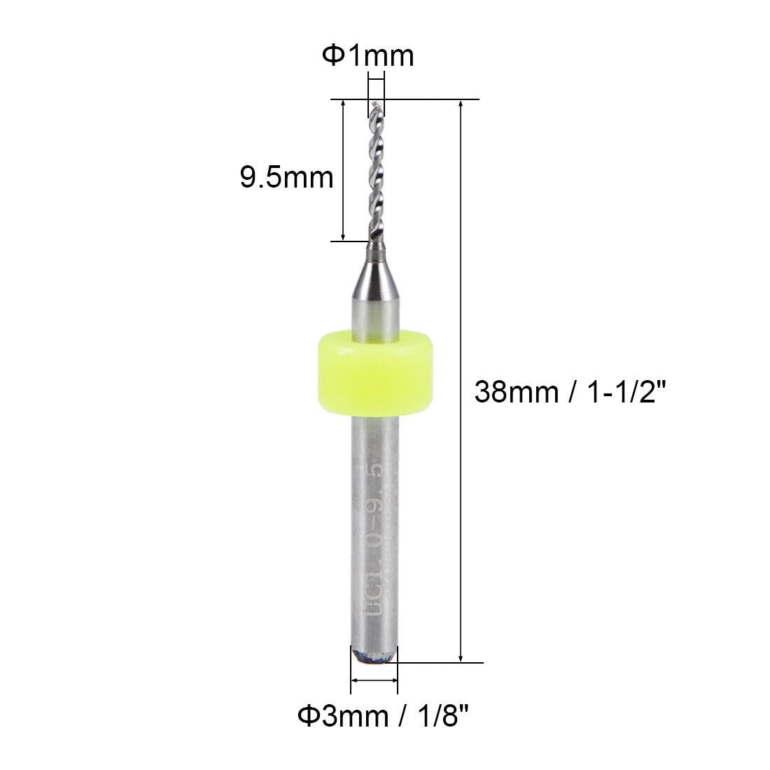 #US 10pcs 1mm Tungsten CNC Engraving Print Circuit Board PCB Drill Bits