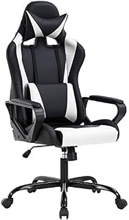High Back Gaming Chair PC Office Chair Racing Computer Chair Task PU Desk