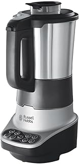 Russell Hobbs Heating Blender [8 Automatic Programs] Blend (Steamer, 1.75L, Smoothie, Baby Food, Velvet, Soup, Double Wall…