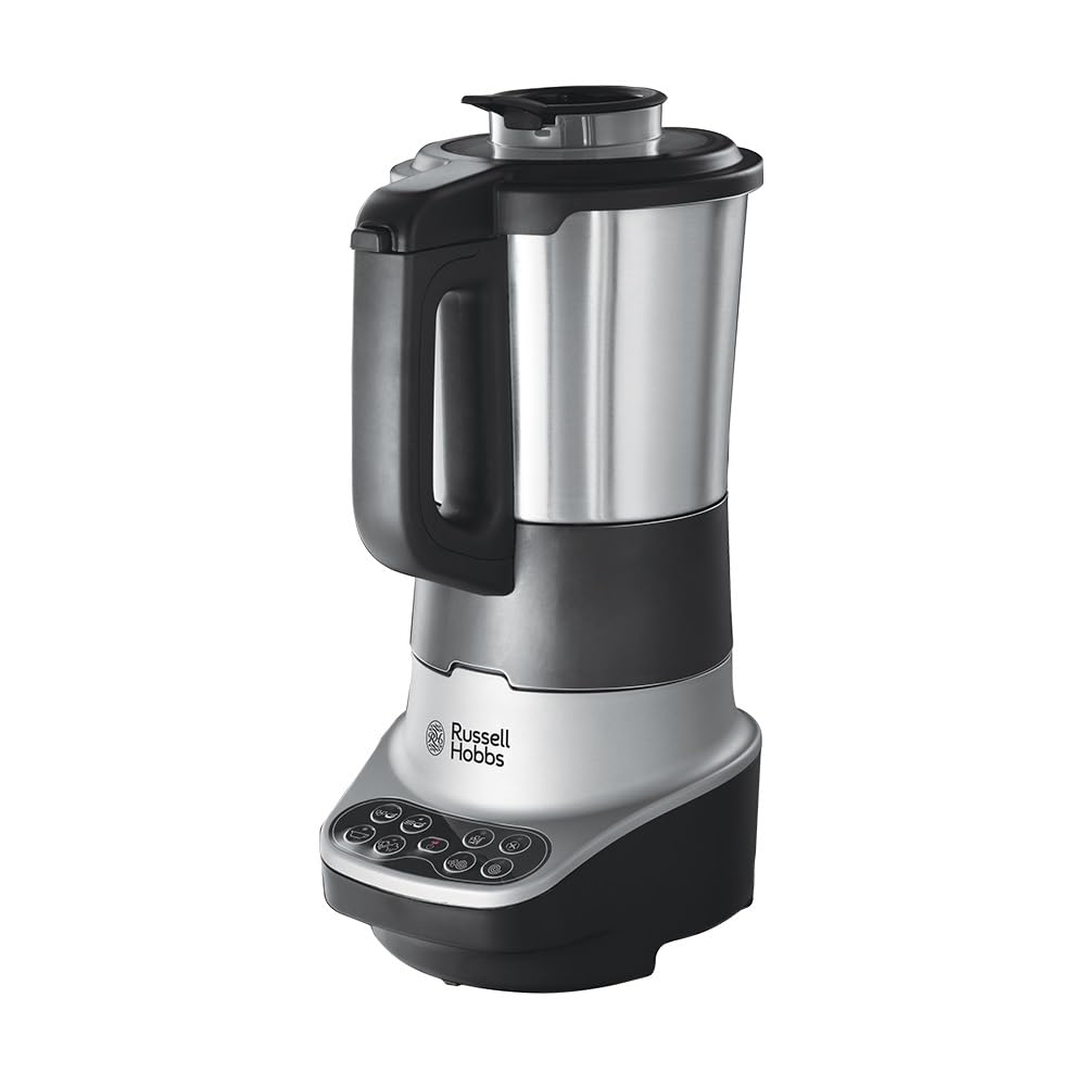Russell Hobbs Blender chauffant [8 programmes automatiques] Blend (Cuiseur vapeur, 1,75L, smoothie, aliments pour bébés, velouté, soupe, double paroi et vérouillage, maintien au chaud 1h) 21480-56