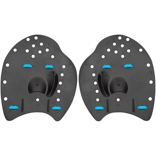 Kit Natação Speedo Nadadeira Power Fin Pé de Pato + Palmar Power Paddles Treinamento e Fortaleciment