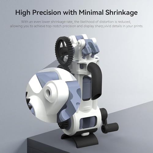 Image of 3 idea Imagine Create Print ABS-Like Resin Pro 2, Upgraded 8K 3D Printer Resin with Enhanced Strength and Toughness, High Precision, Wide Compatibility for All LCD Resin 3D Printers (Black, 1kg)