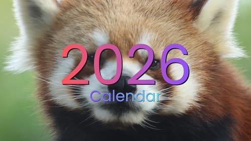 ２０２６レッサーパンダカレンダー