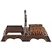 Fallen Fruits LH219 Boot Brush & Scraper, Brown