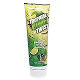 Fiesta Sun TROPICAL LIME TWIST Natural Bronzer Tanning Lotion. Indoor, Outdoor or Tanning Beds Proprietary blend of Melanin producing Tyrosine facilitates a darker tan. Radiant Skin is highlighted by the natural blend of Lemon, Grapefruit and Lime Ex...