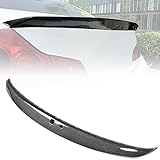 GaoFeiLTF Rear Spoiler Wing Compatible with 2006-2015 Infiniti G35 G37 G25 Sedan Carbon Fiber Look Rear Trunk Spoiler Lip W/Camera Hole