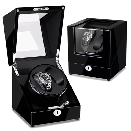 Remontoir montre automatique 2 slots LWX avec moteur silencieux et serrure