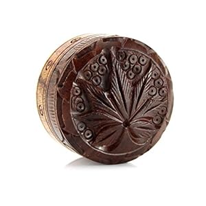 Budawi Holz Grinder 2-teilig 55mm – Naturprodukt mit Hanf-Motiv 9 41MBFYgLBaL. SL500 . SS300