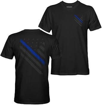 American USA Flag Mens Patriotic T-Shirt