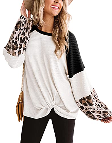 Damen Y2k Strickpullover Pullover Farbblock Pullover Stricktop Langarm Lose Strickwaren Sweater, A-schwarz, XX-Large Cover