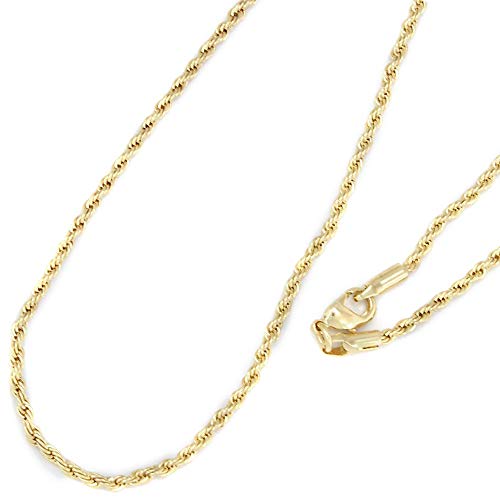 Medalha São Bento Com Corrente Elo Baiano 2mm e 60cm Folheado a Ouro 18k