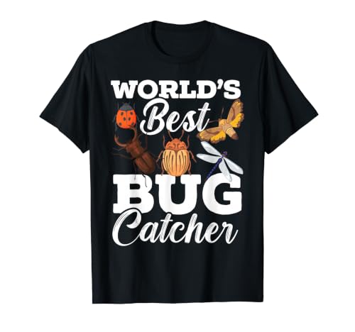 World's Best Bug Catcher Entomologie Attrape-Insectes T-Shirt Graphique avec Valeur