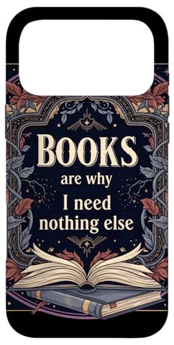 Books Are Why I Need No Else Reading���w �X�}�z�P�[�X iPhone 17 Pro Max �p