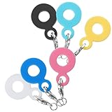 CIYODO 6 Stück Silikon Strohhalm Anhänger In 6 Farben Wiederverwendbare Trinkhalm Dekoration Bpa Frei Vielseitig für Getränke Party