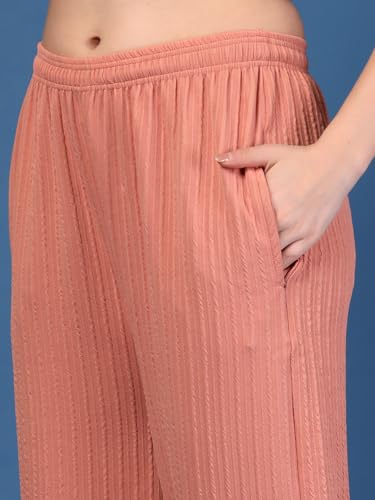 Image of UZARUS Women's Ultra-Soft Baggy Fit /Relaxed Fit Joggers with Side Pockets & Gripped Hem