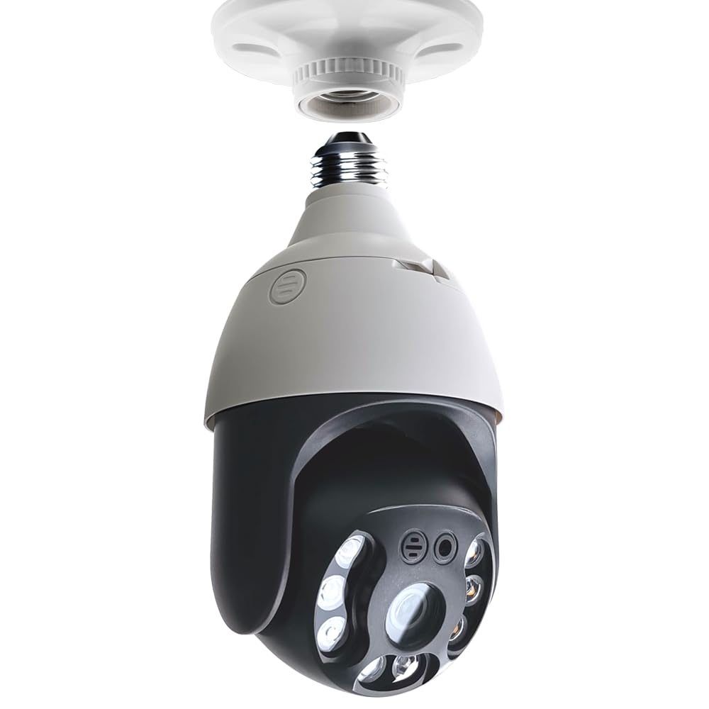 Telecamera IP Wifi esterna | 1080P HD | Pan/Tilt/Zoom | Sistema di sorveglianza di sicurezza | Visione notturna | Rilevamento del movimento | Due vie conversazioni | Vista remota e Contral