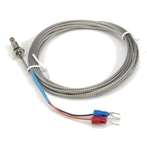 Sensor de temperatura tipo K M8 con cable de 2m para un control térmico eficiente 3