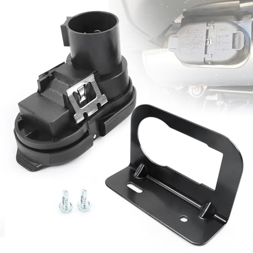 Queencar Trailer Brake Harness Towing 4/7 Plug Connector Compatible with 2009-2024 Ford F150/F250/F350 Transit-150/250/350 9U5Z-14489-MAA