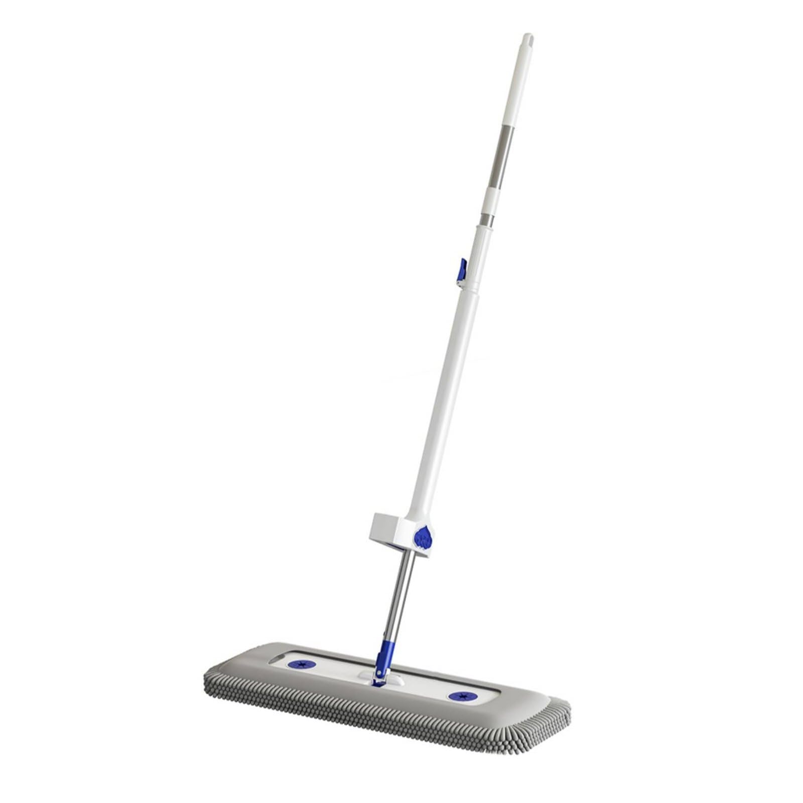 Balai serpillère à rotation 360 avec mécanisme push-pull pour nettoyage complet des sols