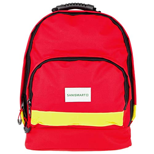 Emergencia Mochila Medicus S Rojo Nylon 45u00a0x 35u00a0x 15u00a0cm