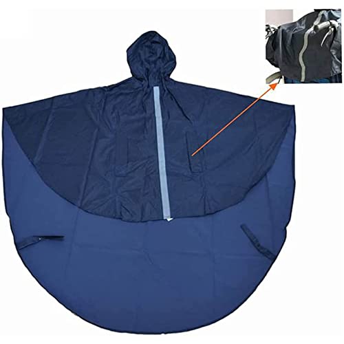 Poncho imperméable pour fauteuil roulant housse de pluie légère avec capuche
