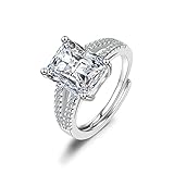 Es ist ein hübscher und erstaunlicher Ring. Geeignet für verschiedene Outfits, Gelegenheit. Geeignet für Bankette, Meetings, Shopping, Abend usw. Gutes Accessoire und Dekoration.