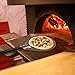SHANGPEIXUAN Pizza Turning Peel 9 Inch Round Aluminum Pizza Turner Perforation Pizza Peel with 40 Inch Long Handle Outdoor Pizza Oven Accessories