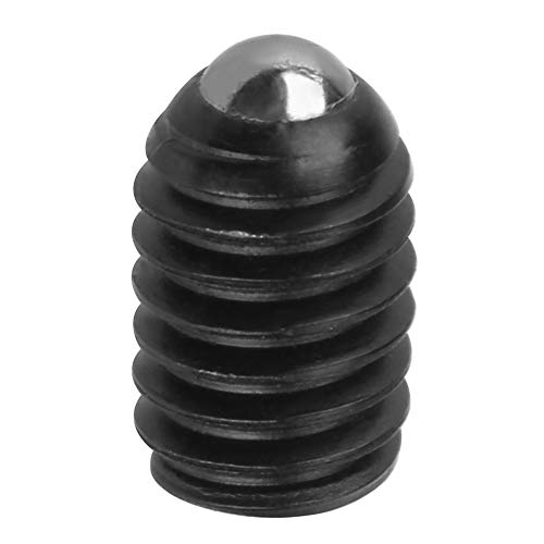 10 peças de mola hexagonal de esfera, conjunto de êmbolo esférico, parafuso M4 resistente e durável