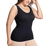 Extrem weiches und elastisches Material, Slim fit trägertop T-Shirt ärmellos Cami Westen weich,bequem und dehnbar für Damen und Mädchen