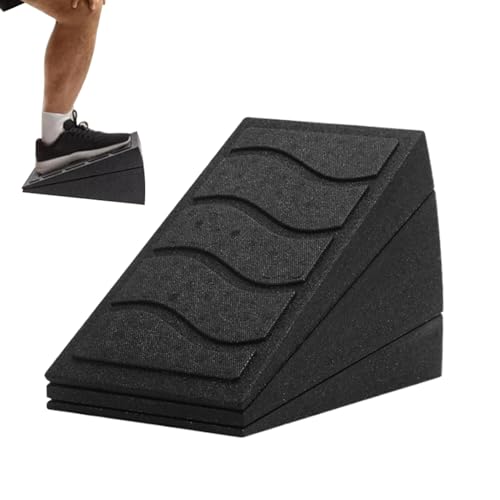 Squat Wedge étirement de mollet pour corriger la raideur des chevilles