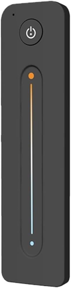 1PCS DC12V 24V Wall-Mounted Touch Screen LED Controller with dimmable 2.4G Wireless Remote Control for 5050 Monochrome/CCT/RGB/RGBW Light Strips (Color : T3 Black)