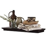 AHDECOR Floating Shelves Wall Mounted, Deeper Wall Storage Shelf for Home Décor, Super Sturdy, Easy