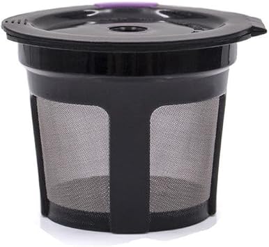 Reusable K CUPs Filter for 2.0 and 1.0, Stainless Steel Coffee Podblack