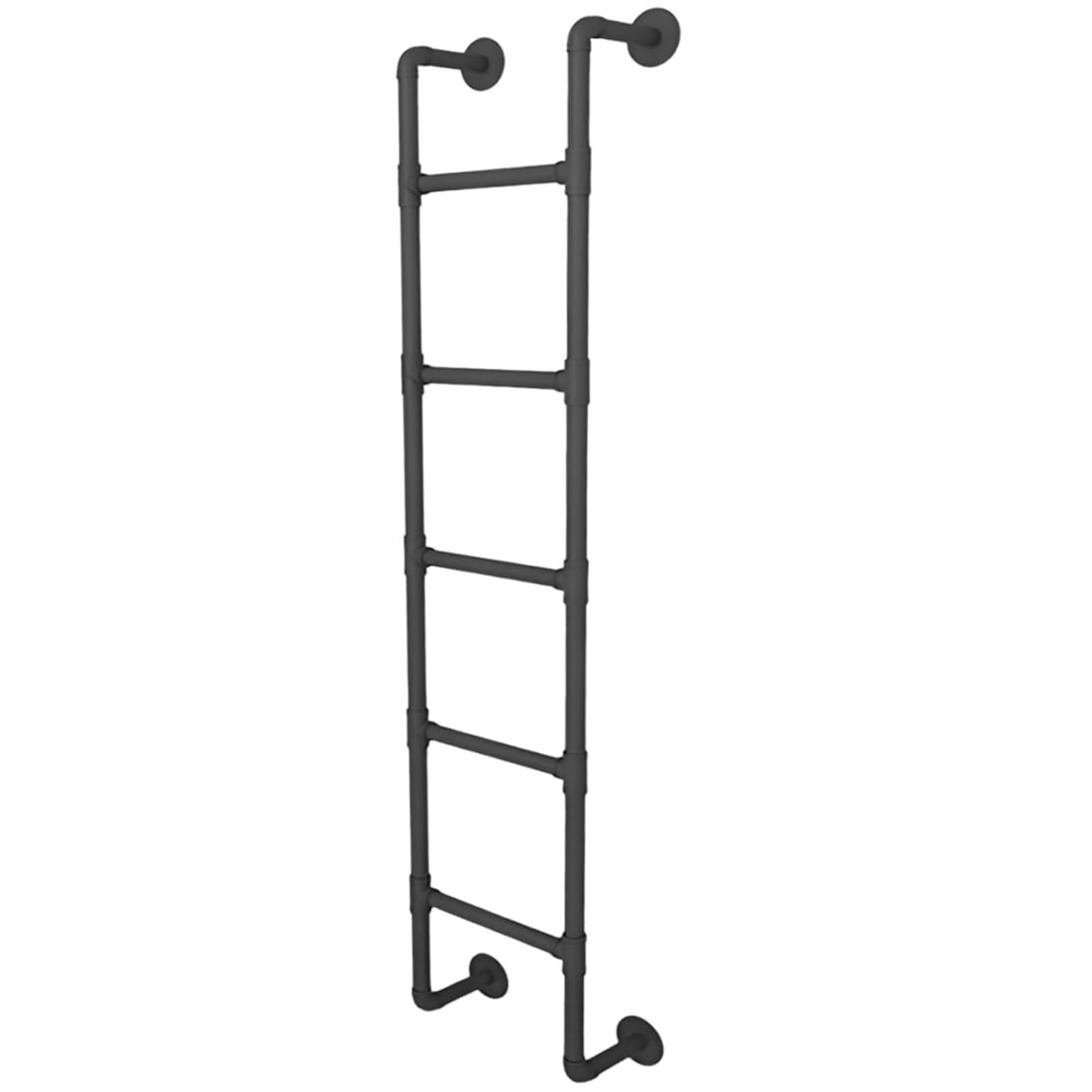 Escalera de salida de sótano para pozos de ventana, evacuación segura y resistente 1
