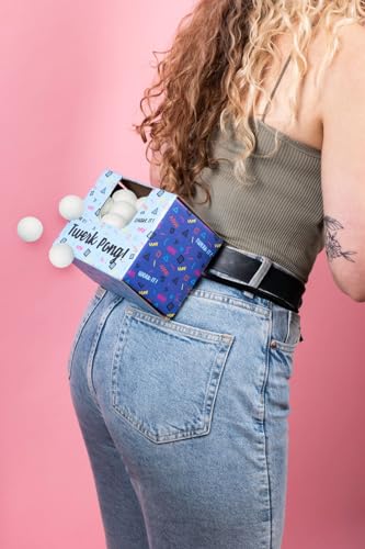 Juego de Fiesta Twerk Pong con 10 Pelotas y Cajas miniatura 4