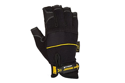 Dirty Rigger Comfort Fit Gloves (Fingerless) (S)