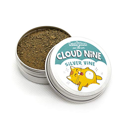Dezi & Roo Cloud Nine Silver Vine All-Natural Designer Cat Attractant 100% - Pure, Potent Powder