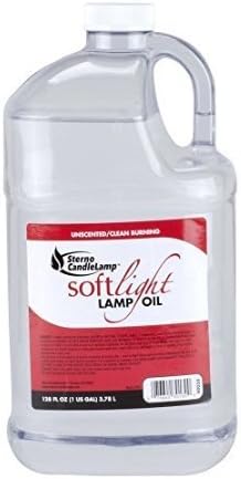 Ktbean 1 Gallon Smokeless Liquid Paraffin Lamp Oil